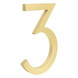 Modern Golden Door Numbers - Julia M LifeStyles