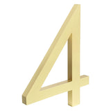 Modern Golden Door Numbers - Julia M LifeStyles