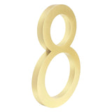 Modern Golden Door Numbers - Julia M LifeStyles