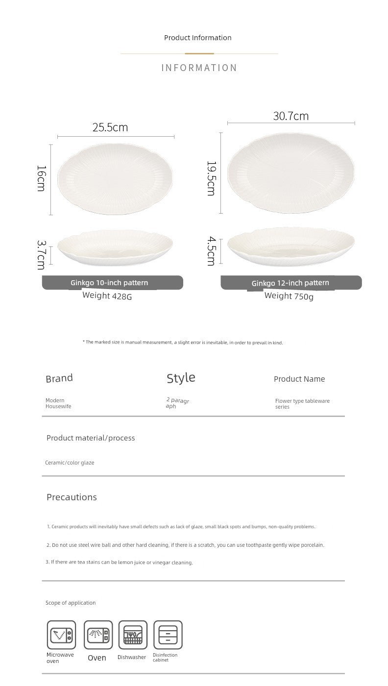 Modern Housewife Special Classy Oval Deep Plates Steamed Fish - Julia M LifeStyles