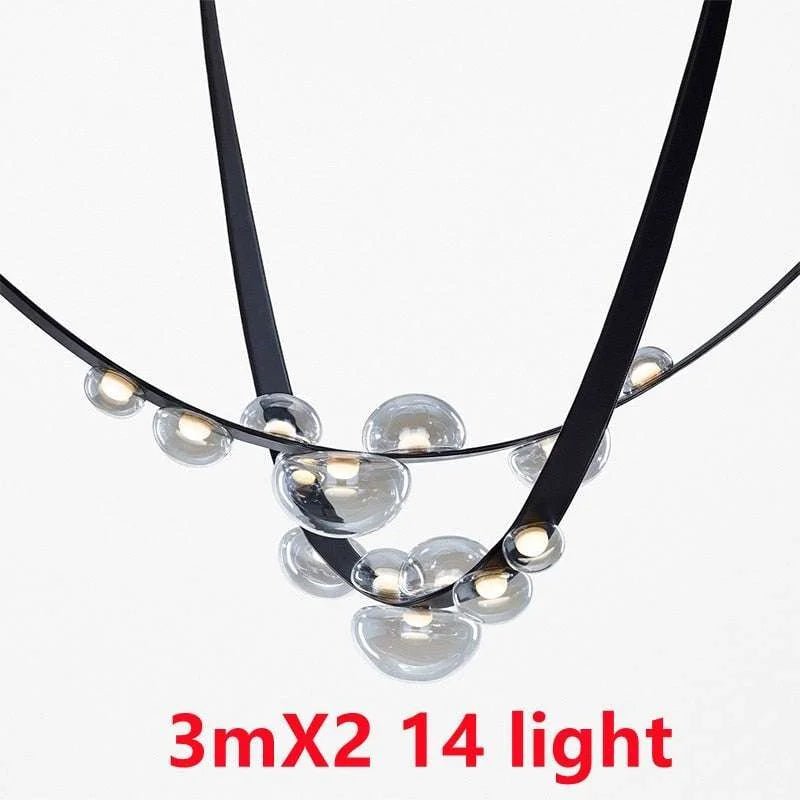 Modern Leather LED Pendant - Decor with Style & Efficiency - Julia M LifeStyles