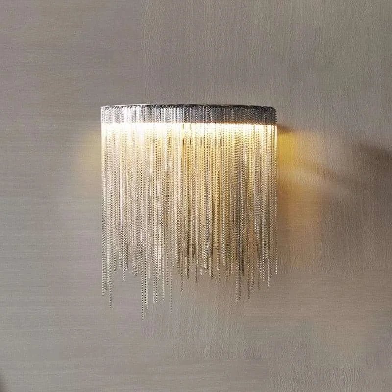 Modern Led Chain Wall Sconce - Julia M LifeStyles