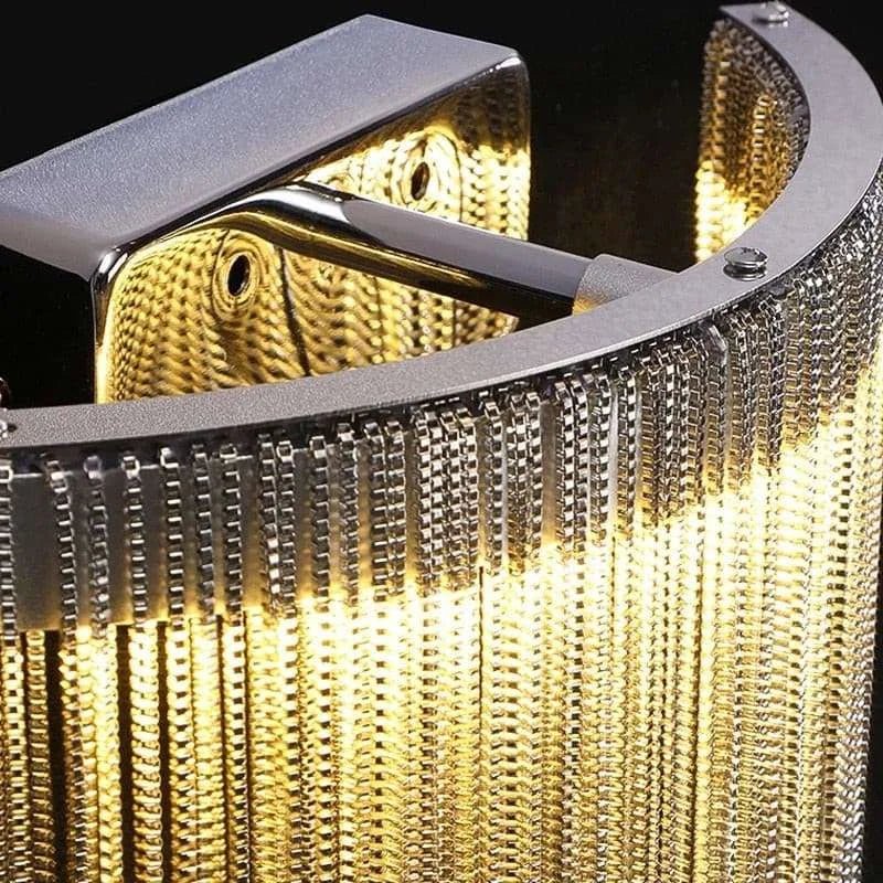 Modern Led Chain Wall Sconce - Julia M LifeStyles