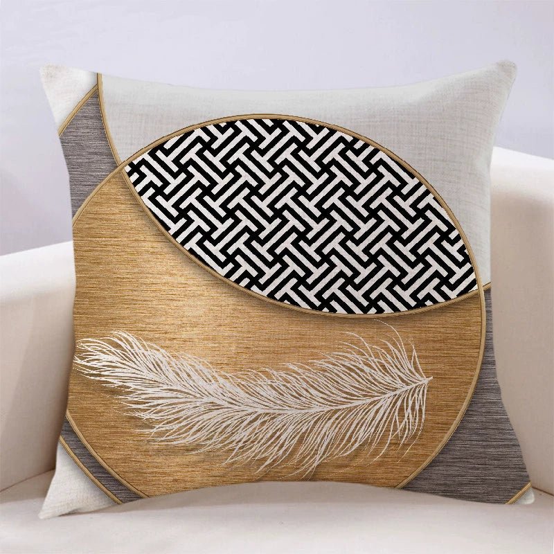 Modern Light Luxury Earth Warm Color Stain Resistant Living Room Pillow - Julia M LifeStyles