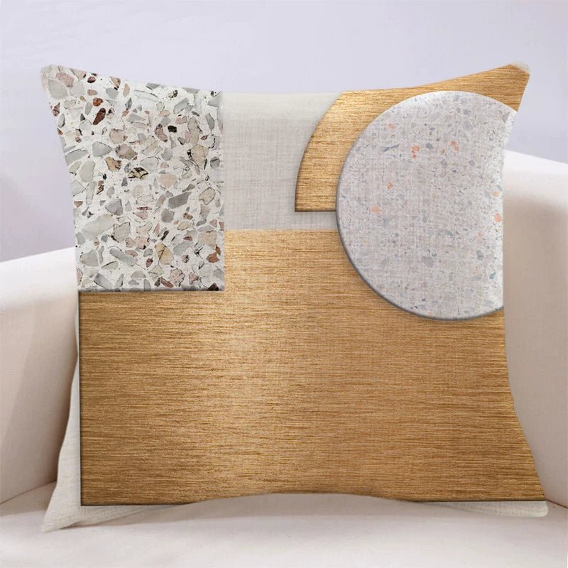 Modern Light Luxury Earth Warm Color Stain Resistant Living Room Pillow - Julia M LifeStyles