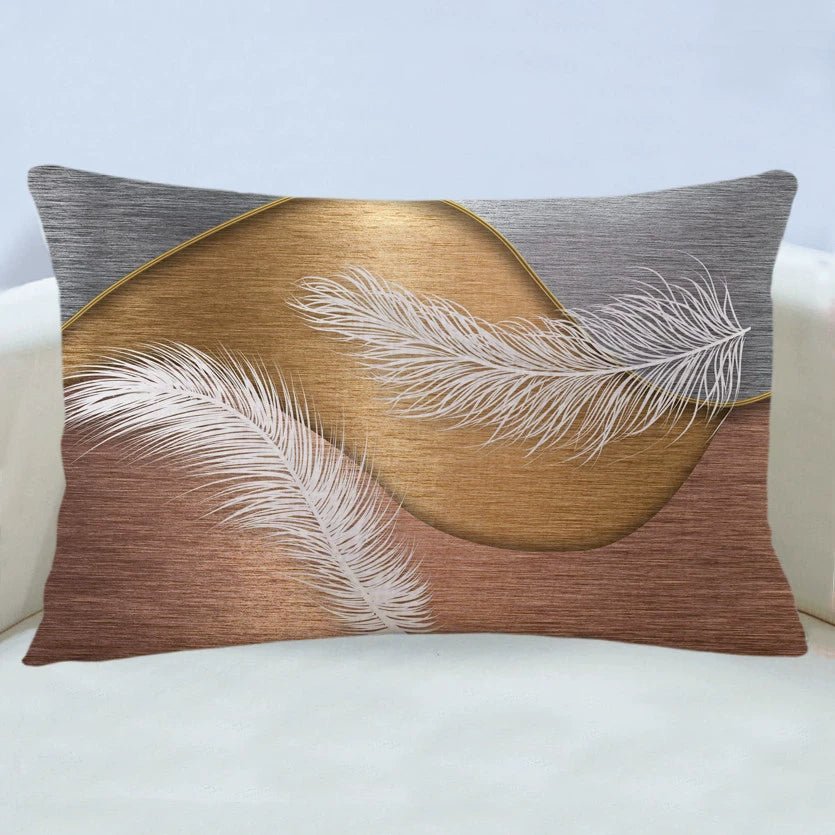 Modern Light Luxury Earth Warm Color Stain Resistant Living Room Pillow - Julia M LifeStyles