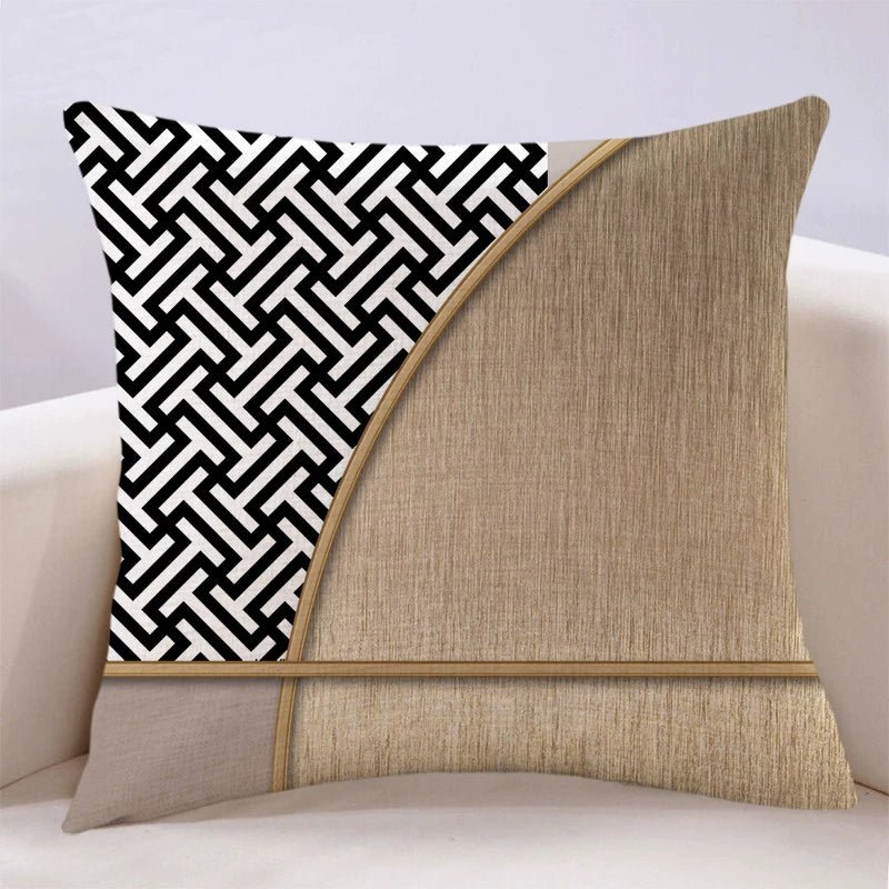 Modern Light Luxury Earth Warm Color Stain Resistant Living Room Pillow - Julia M LifeStyles