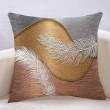 Modern Light Luxury Earth Warm Color Stain Resistant Living Room Pillow - Julia M LifeStyles