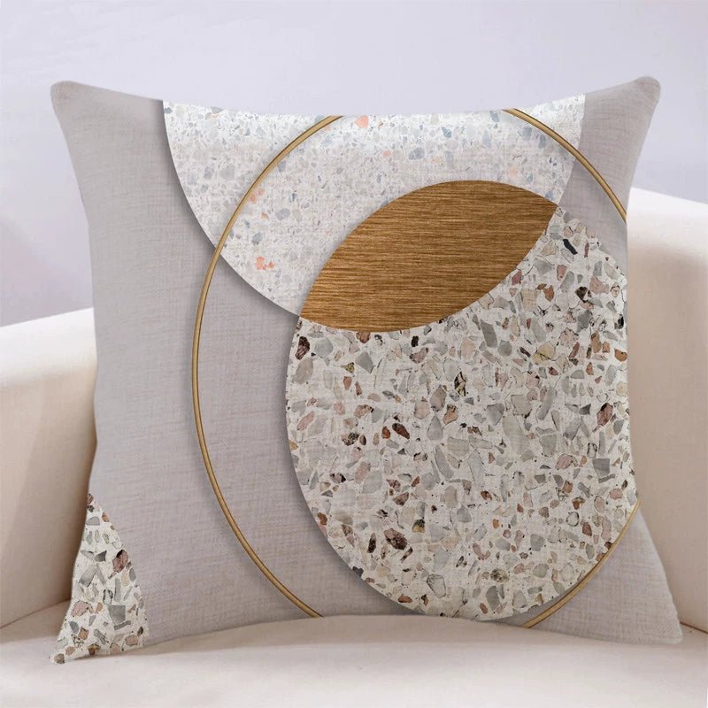 Modern Light Luxury Earth Warm Color Stain Resistant Living Room Pillow - Julia M LifeStyles