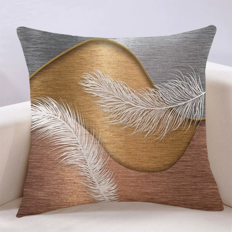 Modern Light Luxury Earth Warm Color Stain Resistant Living Room Pillow (IHJEF) - Julia M LifeStyles