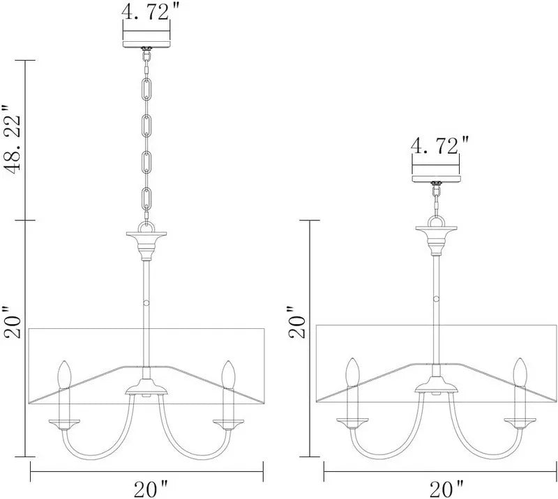 Modern Luxury E14 Pendant Chandelier for Living Room and Dining Area - Julia M LifeStyles