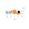 Modern Metal Coat Rack with 5 Hooks - Julia M LifeStyles