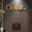 Modern Metal Coat Rack with 5 Hooks - Julia M LifeStyles