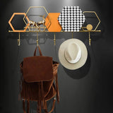 Modern Metal Coat Rack with 5 Hooks - Julia M LifeStyles