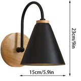 Modern Minimalist LED Wall Light Black White - Julia M LifeStyles