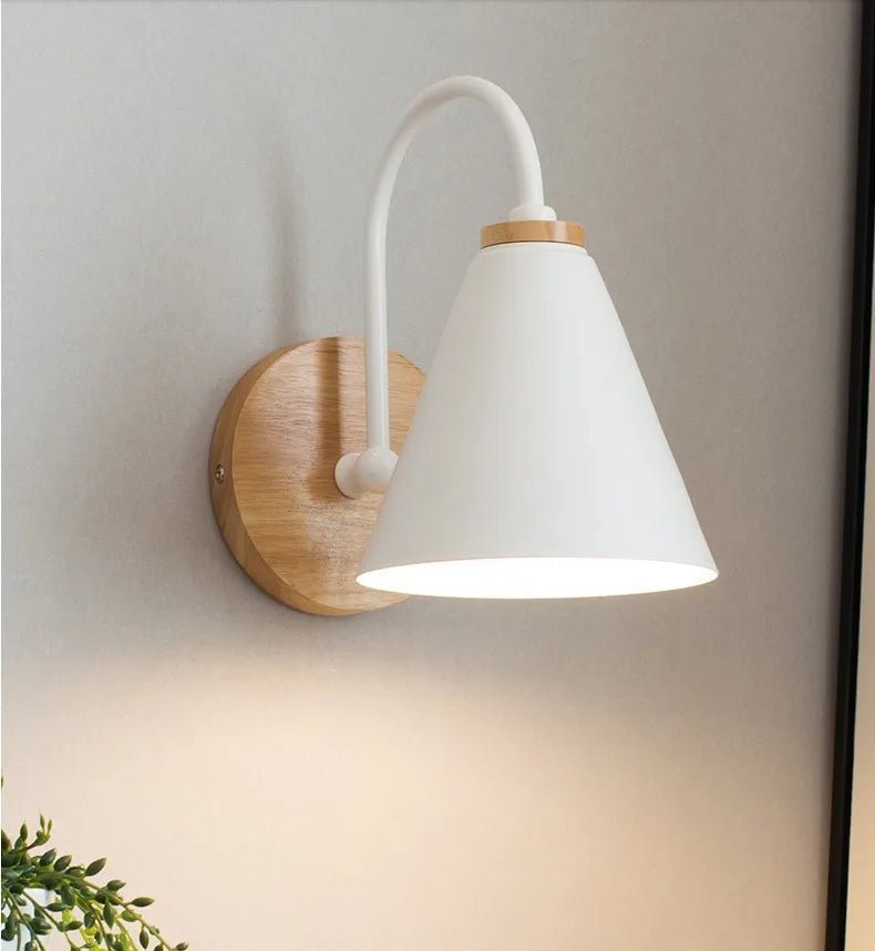 Modern Minimalist LED Wall Light Black White - Julia M LifeStyles