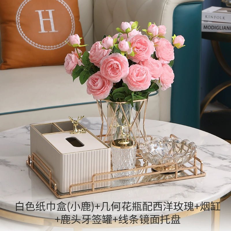 Elegant Multi-Functional Leather Tissue Box for Stylish Living Spaces - Julia M LifeStyles