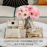 Elegant Multi-Functional Leather Tissue Box for Stylish Living Spaces - Julia M LifeStyles