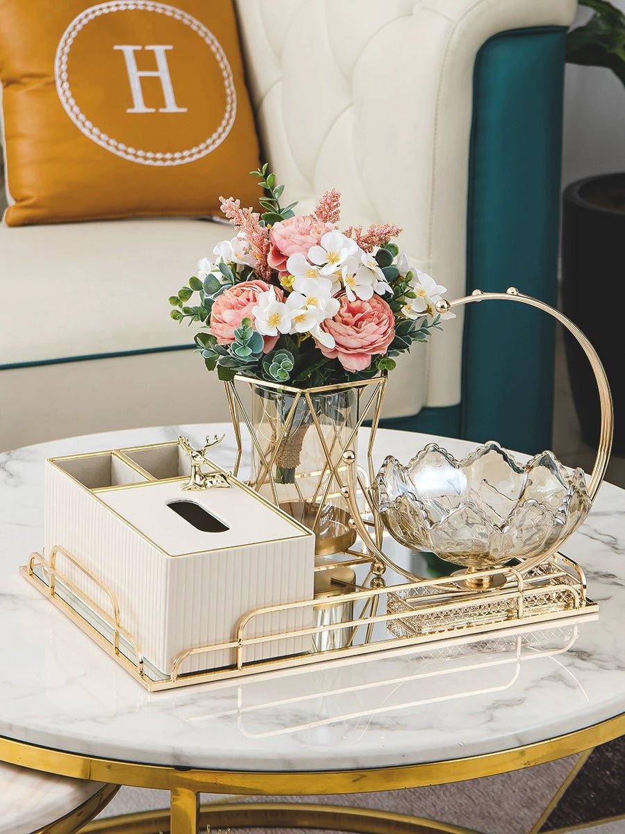 Elegant Multi-Functional Leather Tissue Box for Stylish Living Spaces - Julia M LifeStyles