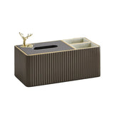 Elegant Multi-Functional Leather Tissue Box for Stylish Living Spaces - Julia M LifeStyles