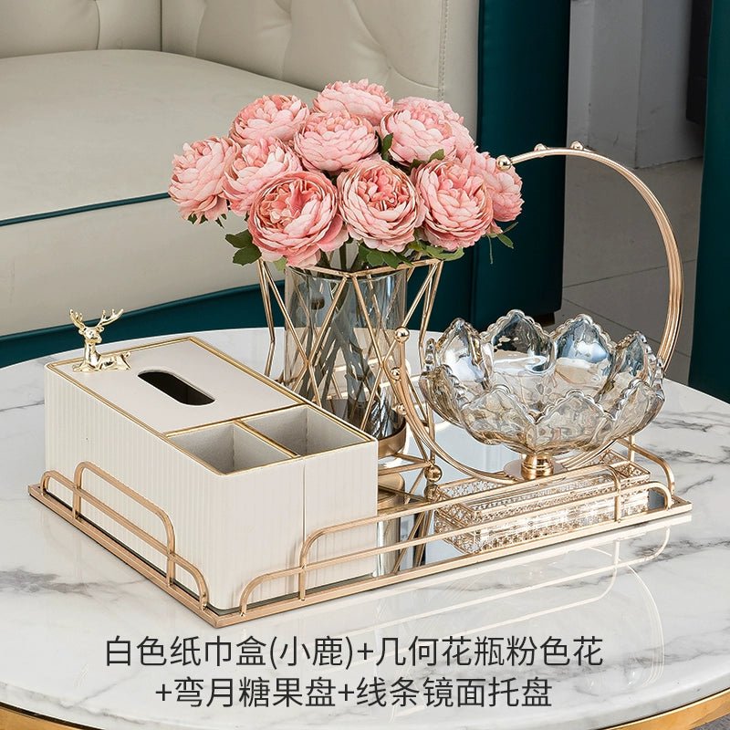 Elegant Multi-Functional Leather Tissue Box for Stylish Living Spaces - Julia M LifeStyles