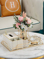 Elegant Multi-Functional Leather Tissue Box for Stylish Living Spaces - Julia M LifeStyles