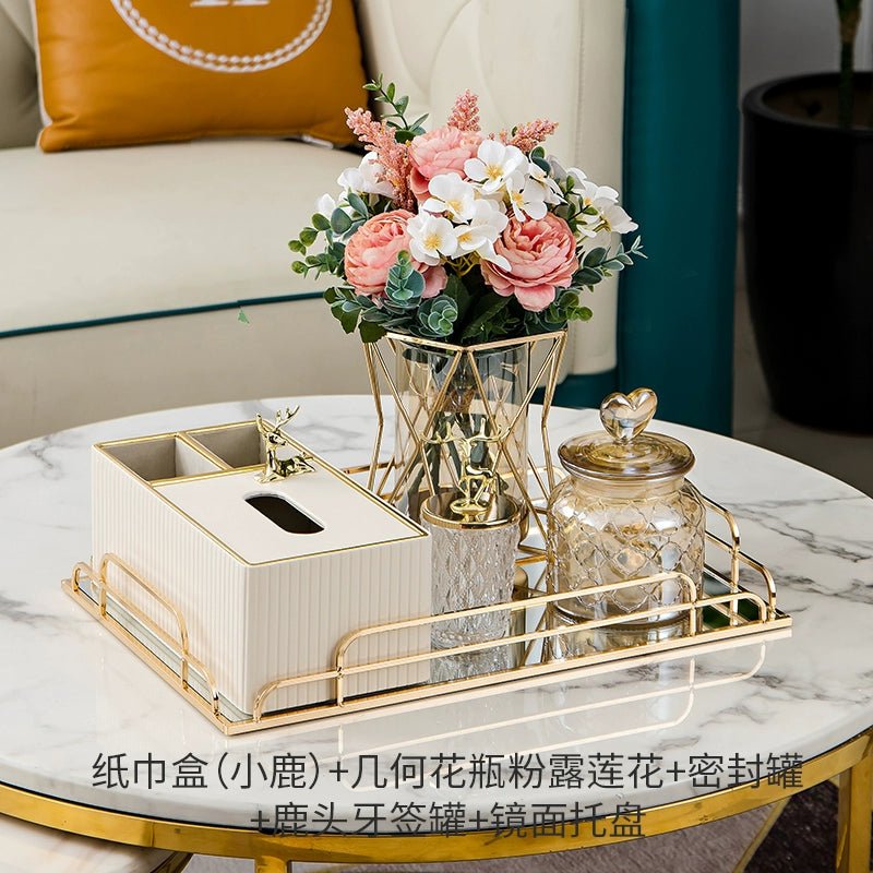 Elegant Multi-Functional Leather Tissue Box for Stylish Living Spaces - Julia M LifeStyles