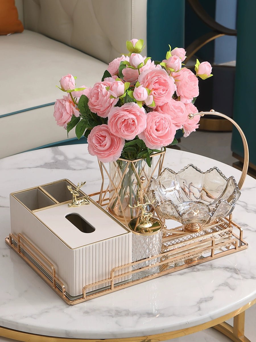 Elegant Multi-Functional Leather Tissue Box for Stylish Living Spaces - Julia M LifeStyles