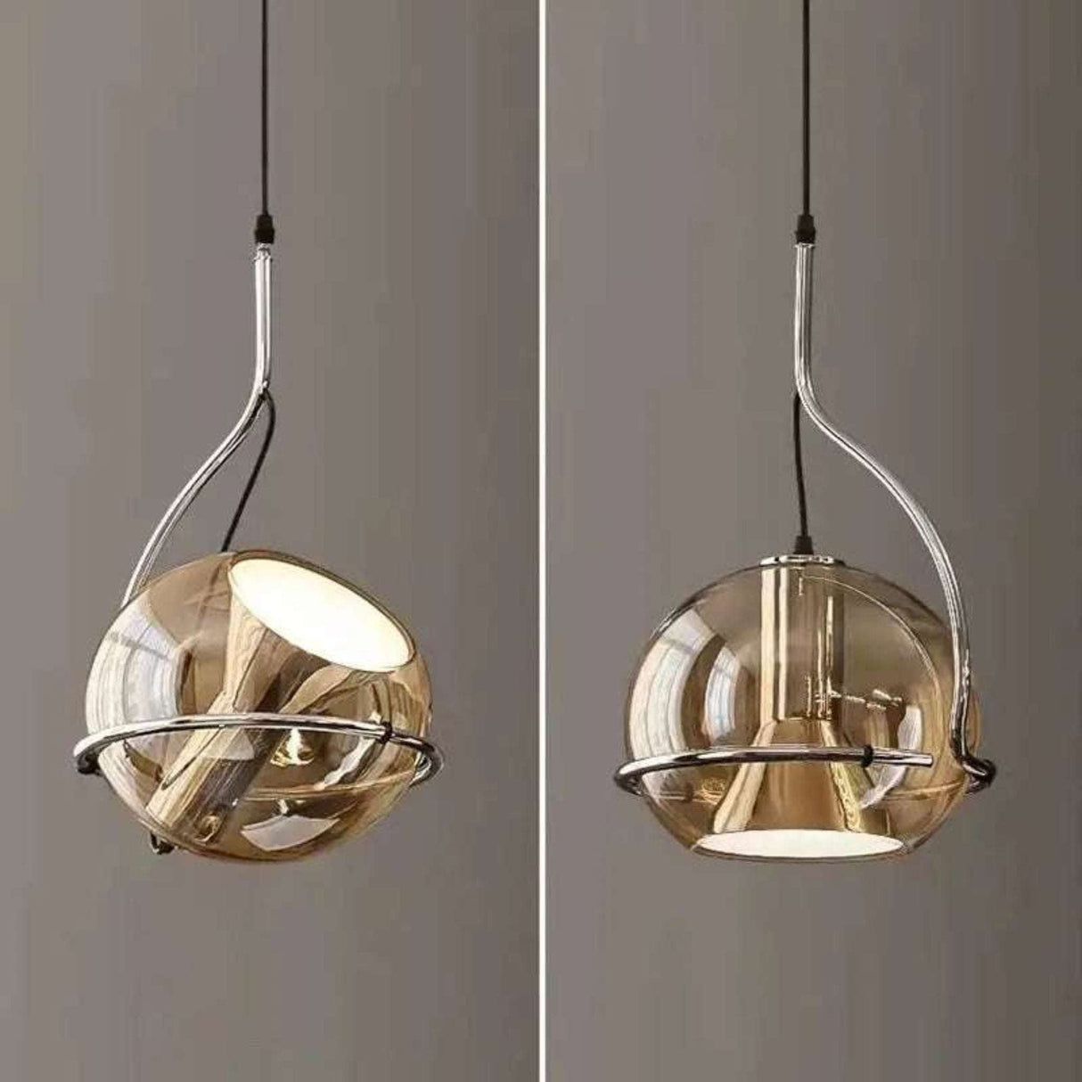 Modern Nordic Glass Ball Pendant Light - Julia M LifeStyles