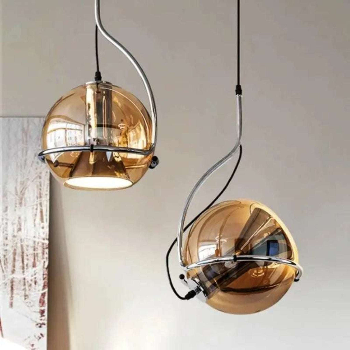 Modern Nordic Glass Ball Pendant Light - Julia M LifeStyles