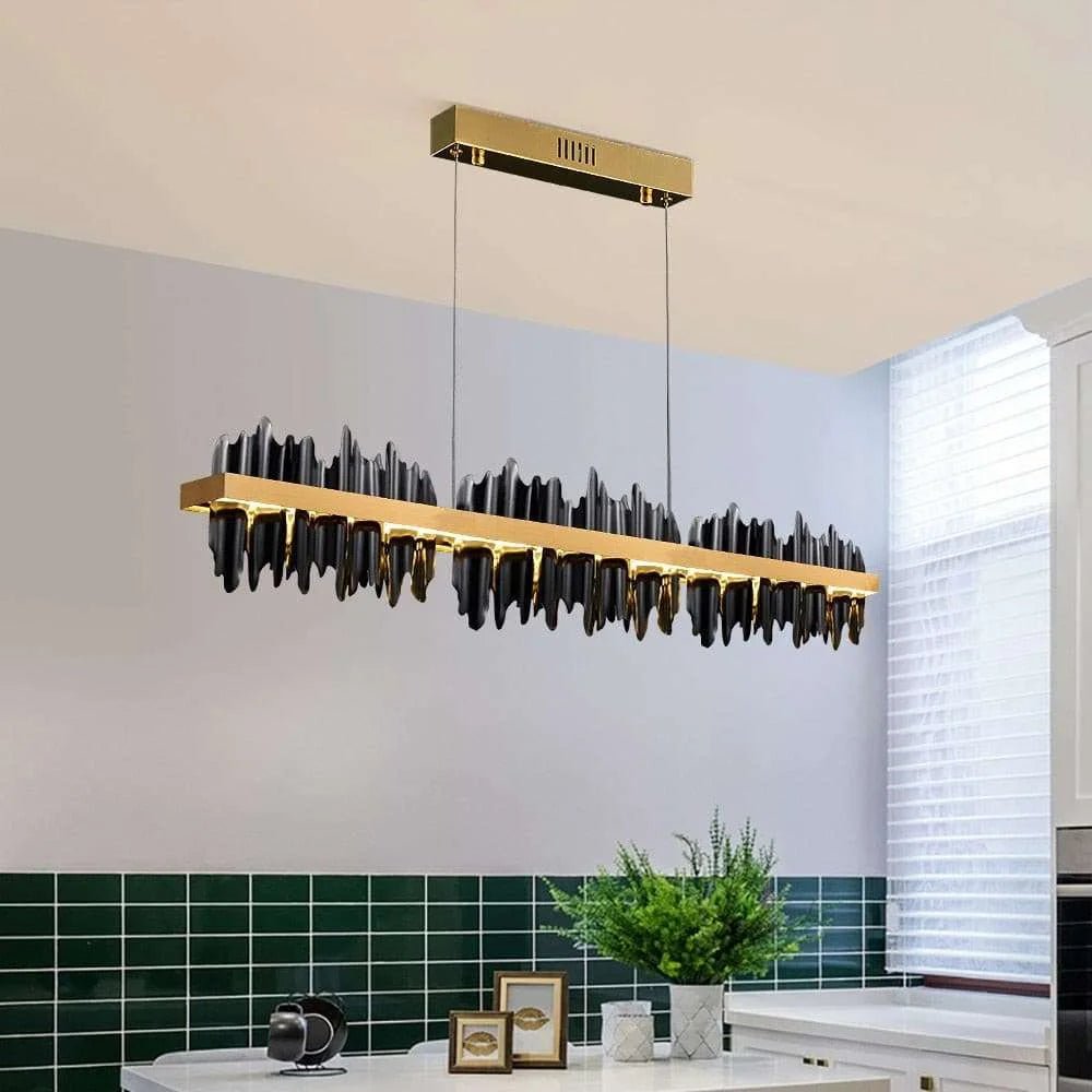 Modern Rectangle Chandelier - Julia M LifeStyles