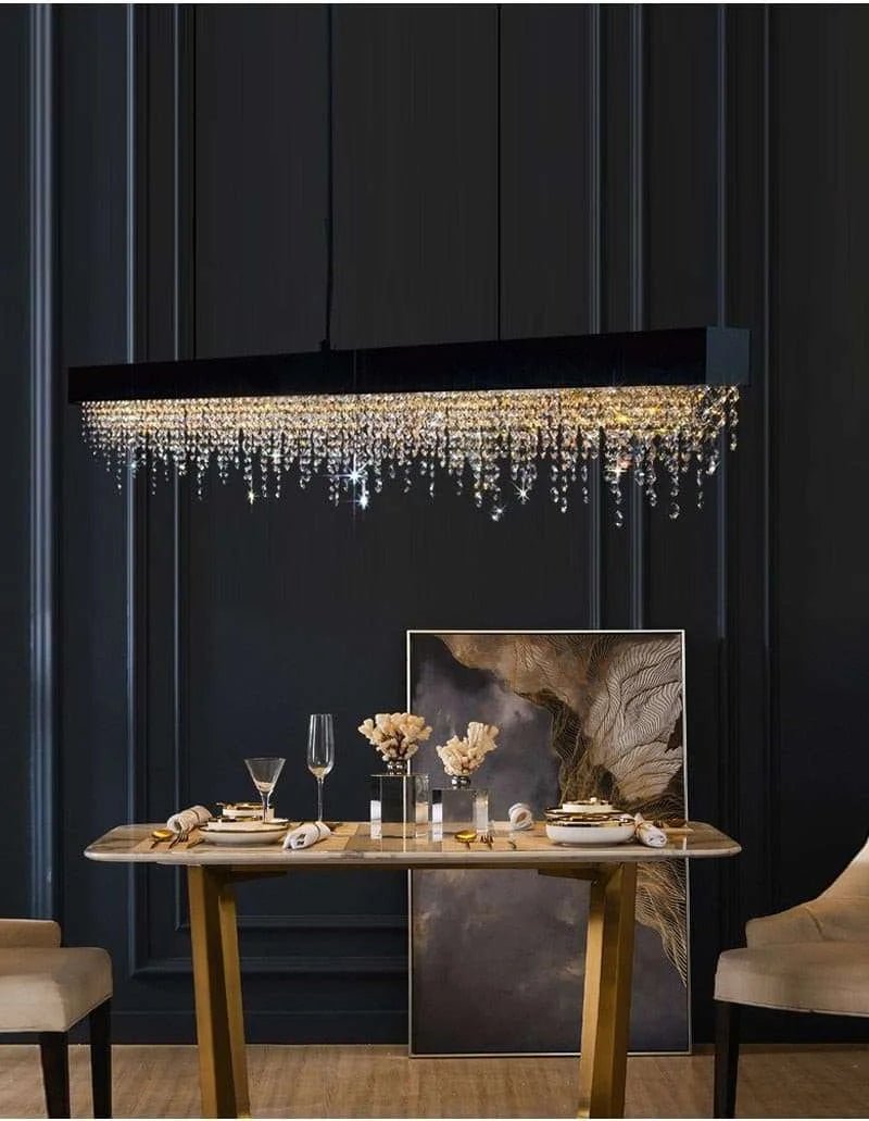 Modern Rectangle Chandelier - Julia M LifeStyles