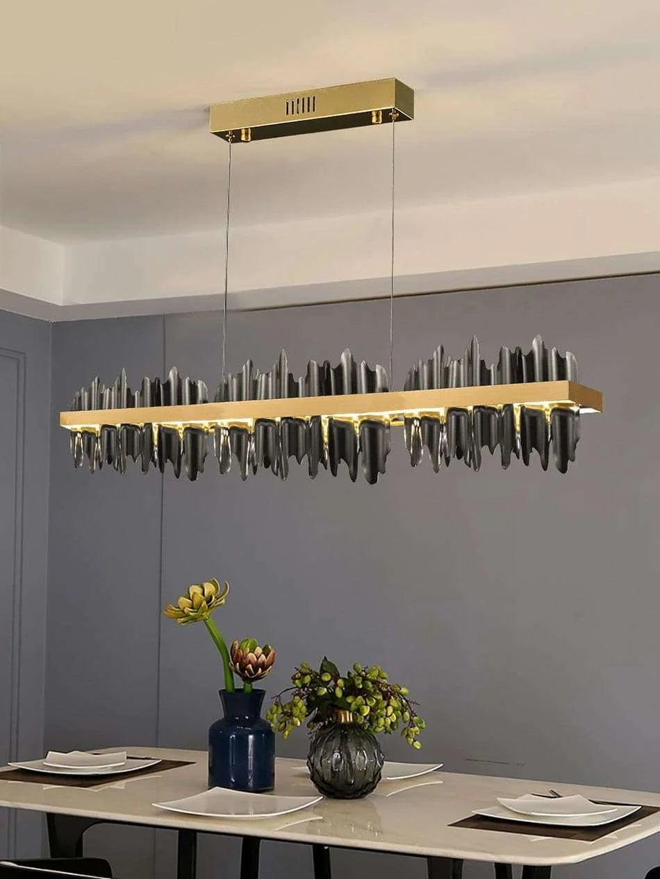 Modern Rectangle Chandelier - Julia M LifeStyles