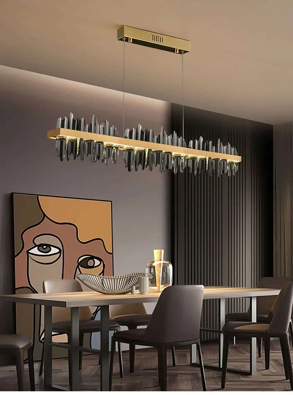 Modern Rectangle Chandelier - Julia M LifeStyles