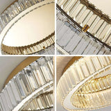 Modern Simple Crystal Circle Lamp Ceiling Chandelier - Julia M LifeStyles