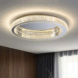 Modern Simple Crystal Circle Lamp Ceiling Chandelier - Julia M LifeStyles