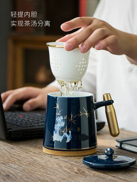 Muddy High-End Ceramic Tea Cup with Gift Box - Julia M LifeStyles