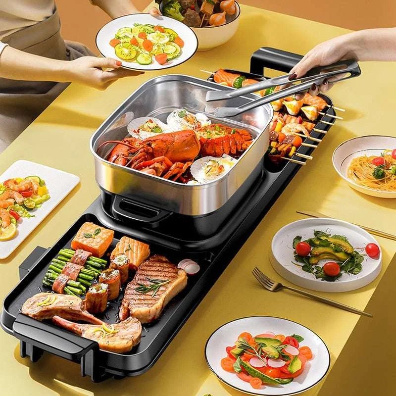 Multi-function Electric BBQ Grill - Julia M LifeStyles