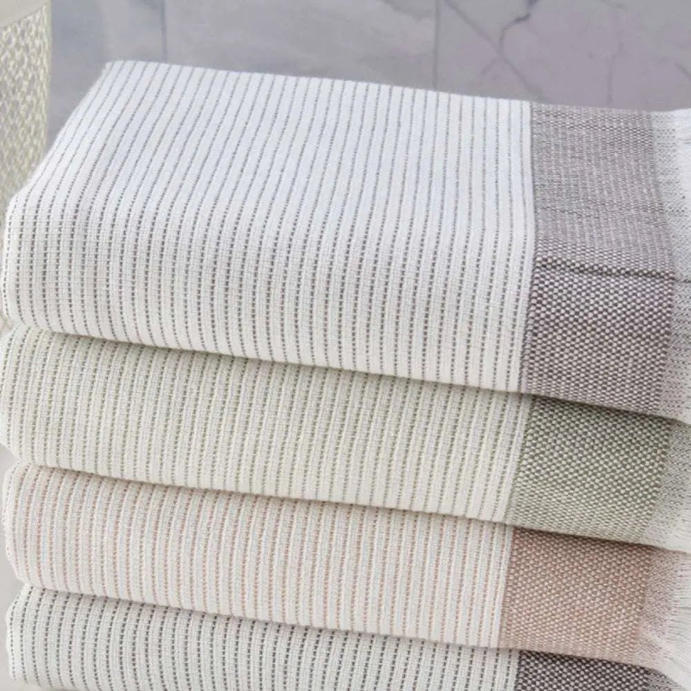 Multifunctional Household Striped Cotton Absorbent Towel - Julia M LifeStyles