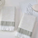 Multifunctional Household Striped Cotton Absorbent Towel - Julia M LifeStyles