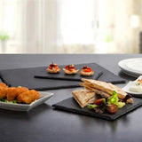 Natural Slate Western Square Steak Plates - Julia M LifeStyles