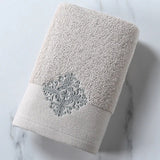 New Luxury Embroidery Adult Bath Towels Bathroom 140*80 cm Large Soft Cover Hotel For Home Blanket Decoration Terry Wedding Gift - Julia M LifeStyles