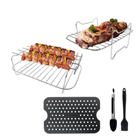 Ninja Air Fryer Accessory Set: Cake Pans, Rack, Cups, Pizza Pan 🍕 - Julia M LifeStyles