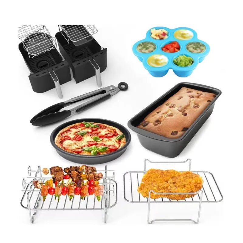 Ninja Air Fryer Accessory Set: Cake Pans, Rack, Cups, Pizza Pan 🍕 - Julia M LifeStyles
