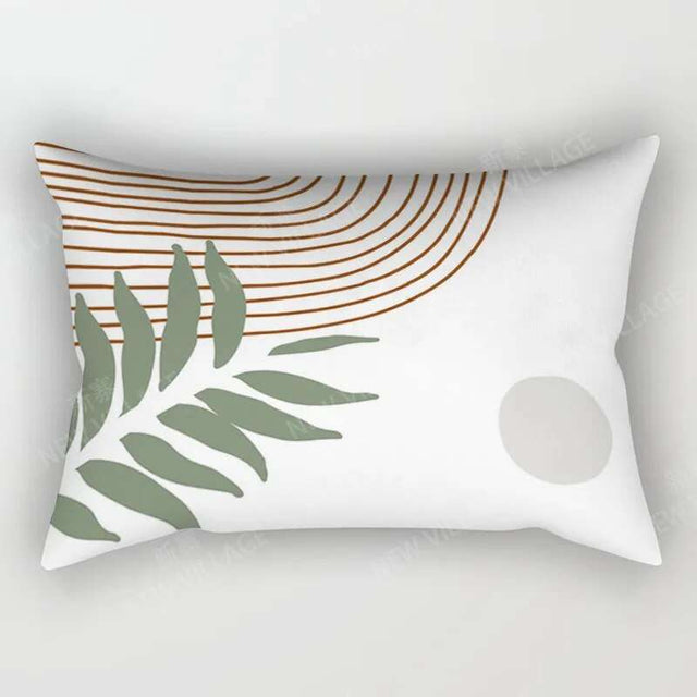 Nordic Boho Geometric Plush Pillow Cover - Julia M LifeStyles