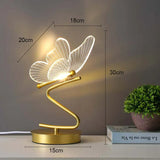 Nordic Butterfly LED Table Lamp - Julia M LifeStyles