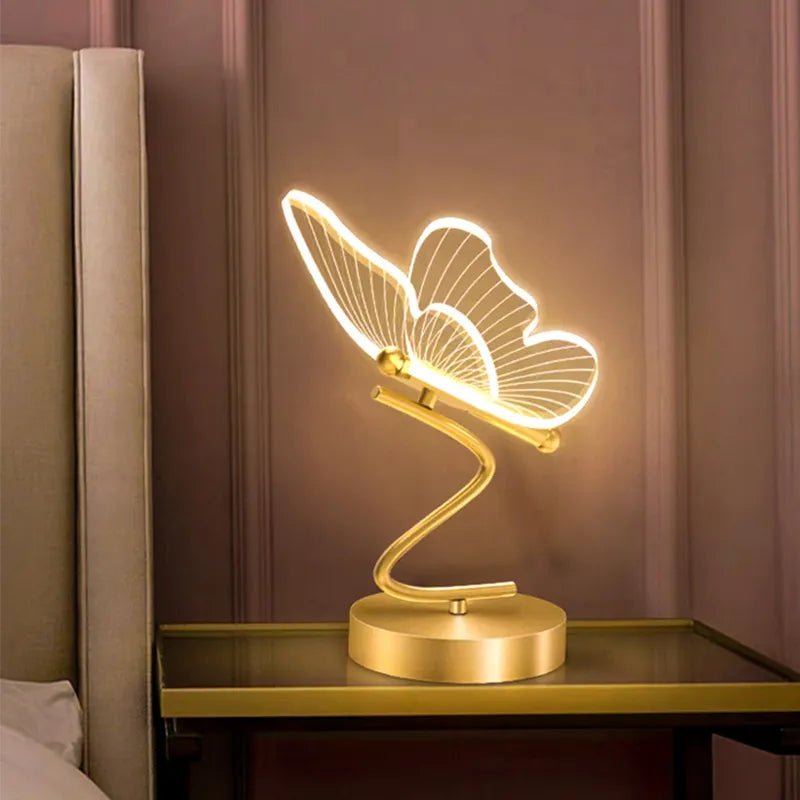 Nordic Butterfly LED Table Lamp - Julia M LifeStyles