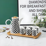 Nordic Ceramic Tea Set with Coffee Mugs and Teapot - Julia M LifeStyles