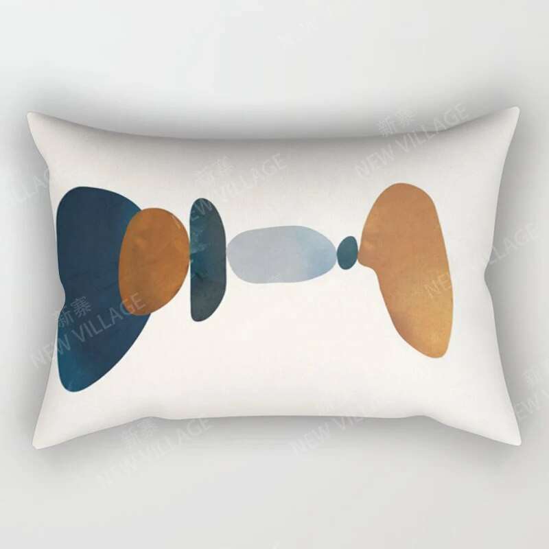 Nordic Geometric Plush Pillow Cover - Julia M LifeStyles