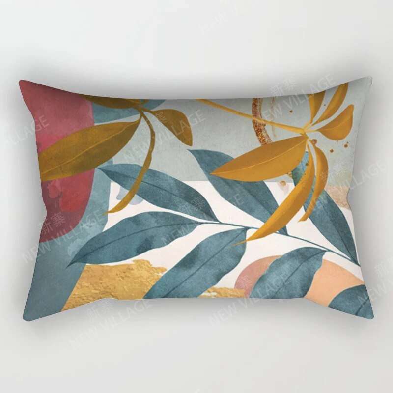 Nordic Geometric Plush Pillow Cover - Julia M LifeStyles